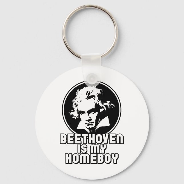 Beethoven Key Ring (Front)