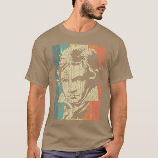 Beethoven Ludwig Van Vintageee Music Composer Gift T-Shirt