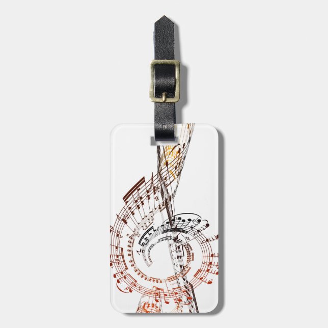 Beethoven Luggage Tag (Front Vertical)