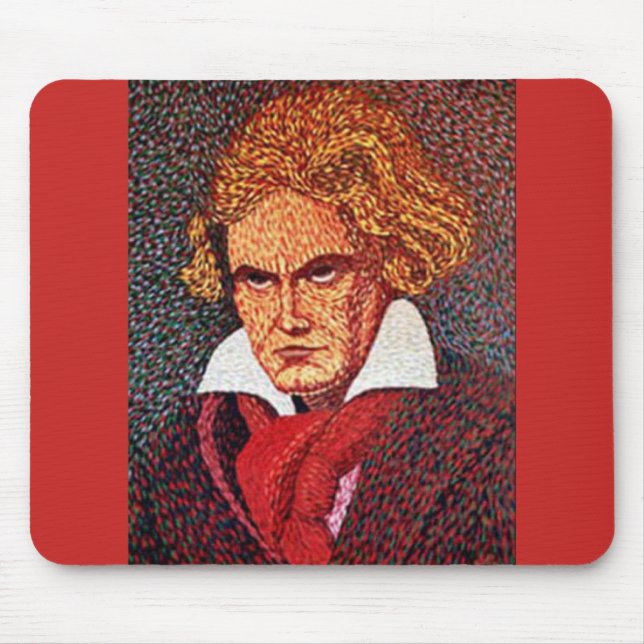 Beethoven Mouse Pad (Front)