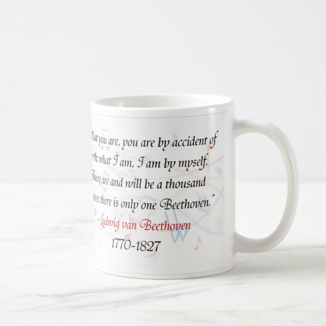 beethoven mug (Right)