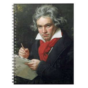 Beethoven Portrait by Joseph Karl Stieler Notebook
