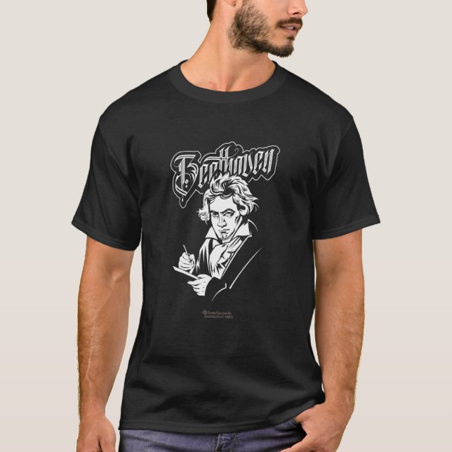 Beethoven Portrait Joseph Karl Stieler Beethoven T-Shirt (Front)