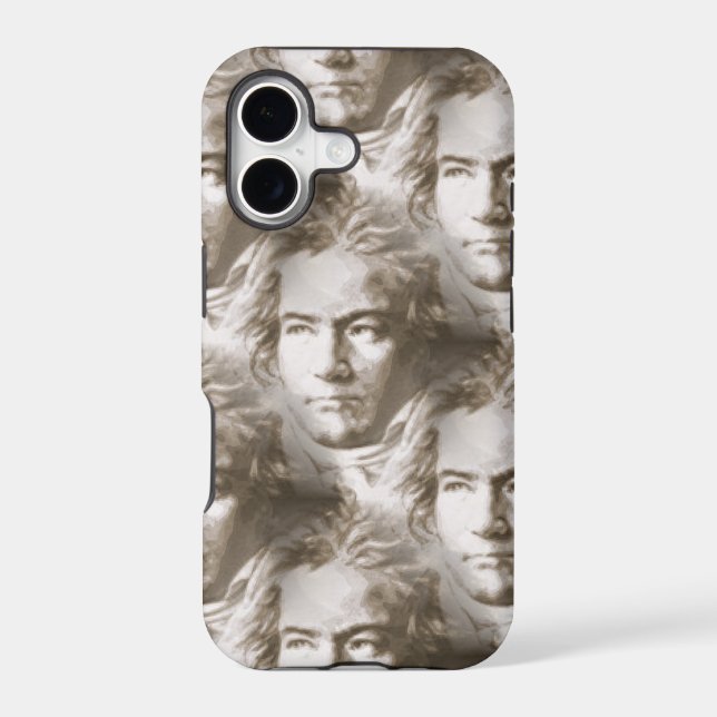 Beethoven Portrait Pattern (Back)