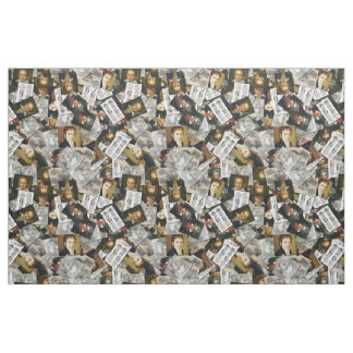 Beethoven Portraits Fabric