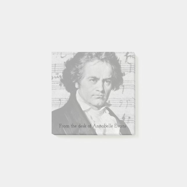 Beethoven Post-it Notes (Front)