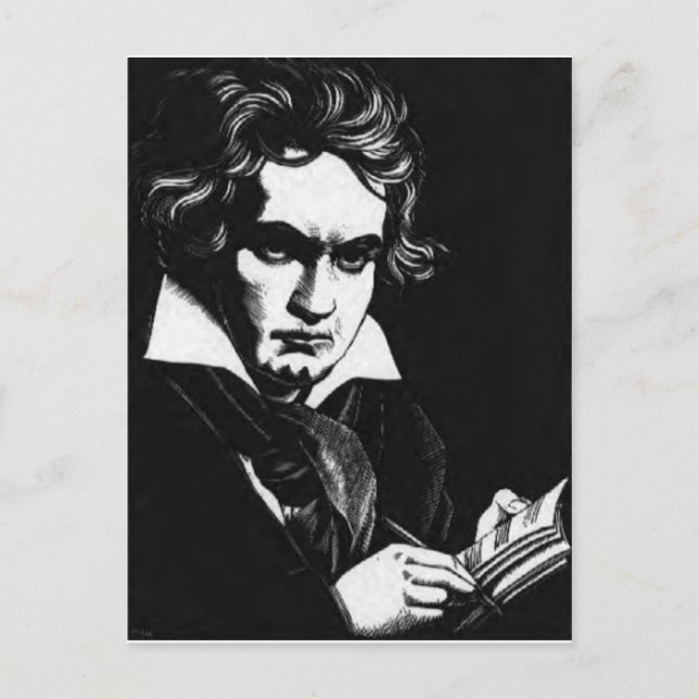 BEETHOVEN POSTCARD (Front)