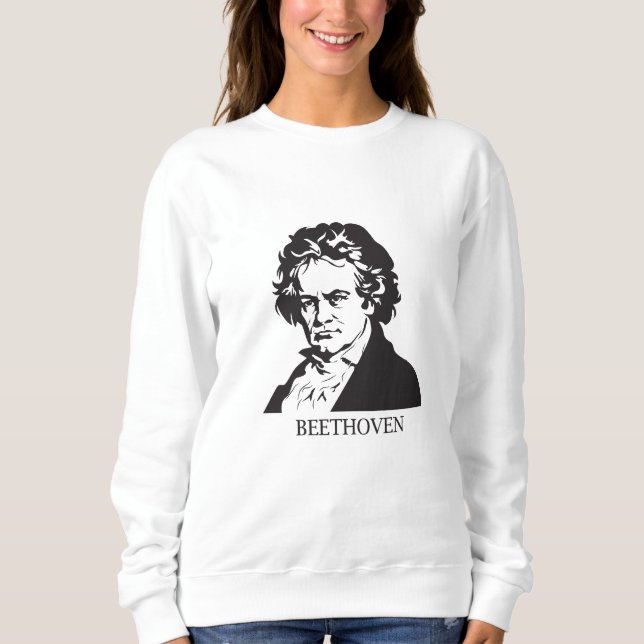 Beethoven t-shirt sweatshirt (Front)
