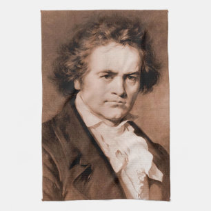 Beethoven Tea Towel