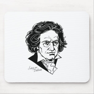 Beethoven-tr Mouse Pad