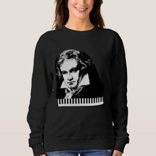 Beethoven van Beethoven Piano Teacher Sweatshirt