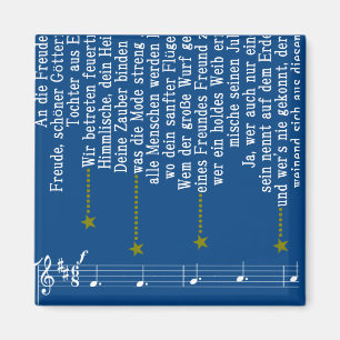 Beethoven's Ninth Magnet