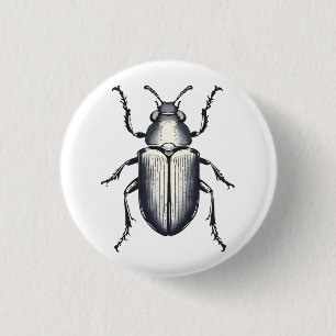 Beetle 3 Cm Round Badge
