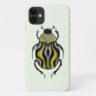 Beetle Art Ink Drawing Insect Lover Case-Mate iPhone Case