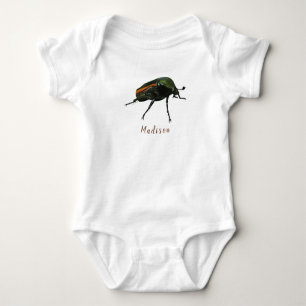 Beetle Baby Bodysuit - Optional Personalisation
