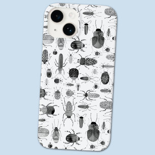 Beetle Black & White iPhone 14 Case