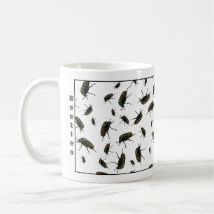 Beetle Bug Coffee Mug - Optional Personalisation