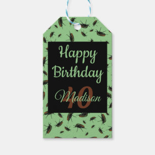 Beetle Bug Gift Tags - Personalisation Optional