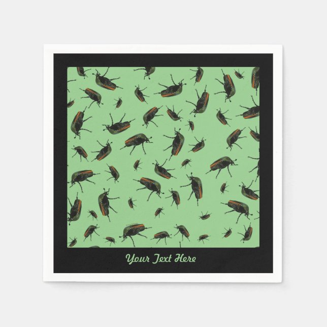 Beetle Bug Paper Napkin (Front)