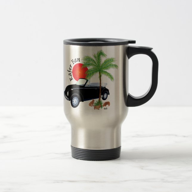 Beetle Fan Tasse Travel Mug (Right)