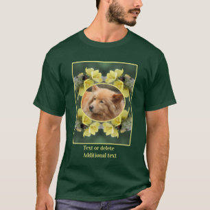 Beetle On Mullein Flower Create Your Own Photo T-Shirt