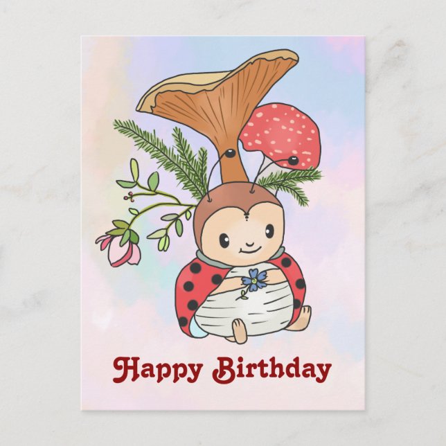 beetle postcard (Front)