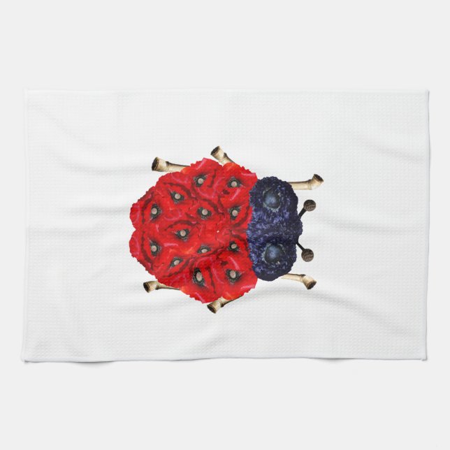 Beetle Tea Towel (Horizontal)