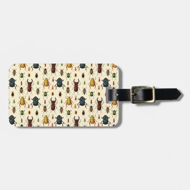 Beetle Varieties Luggage Tag (Front Horizontal)