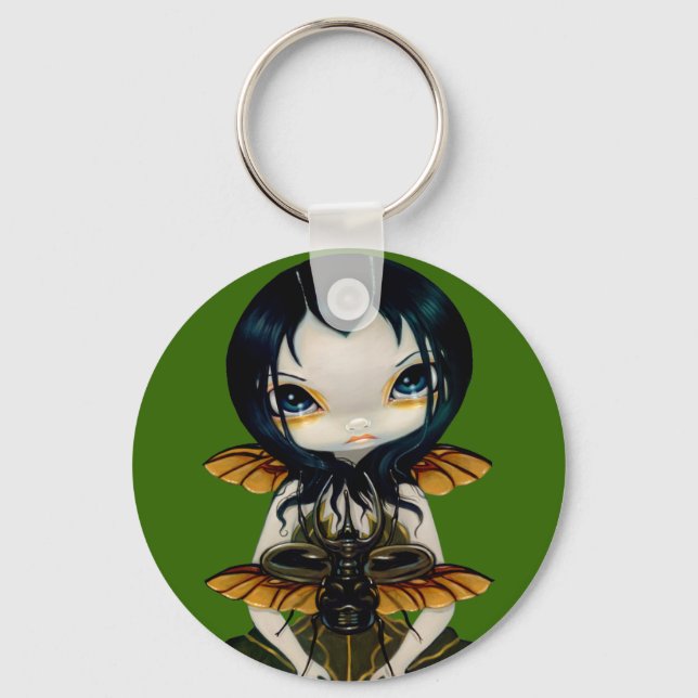 "Beetle Wings" Keychain (Front)