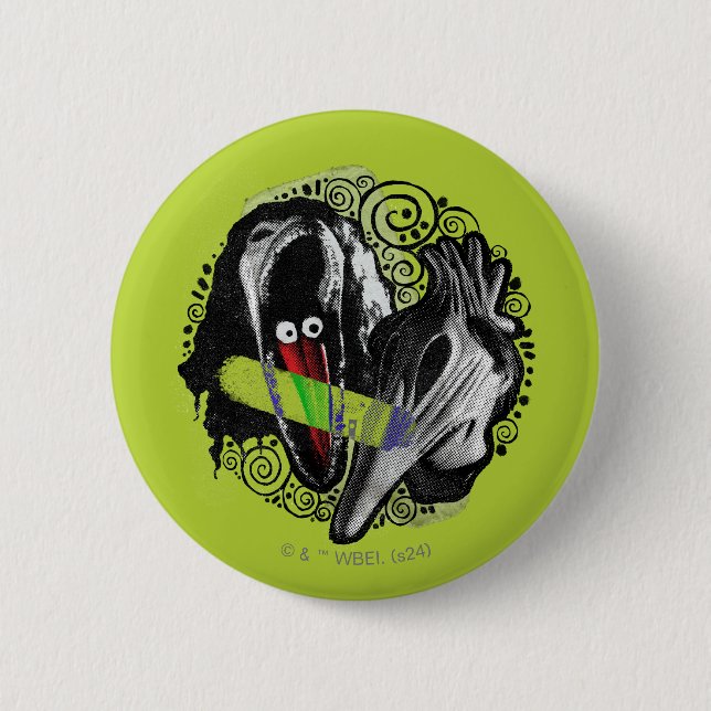 Beetlejuice | Adam & Barbara Scary 6 Cm Round Badge (Front)