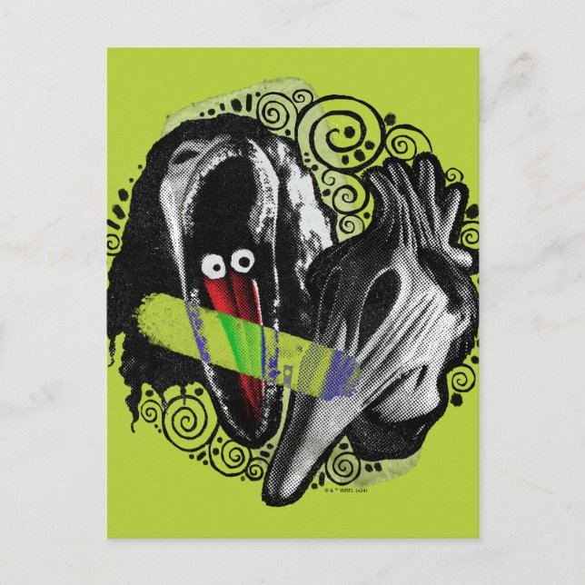 Beetlejuice | Adam & Barbara Scary Postcard (Front)