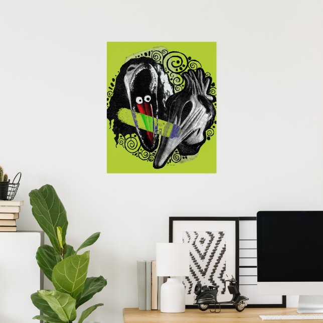 Beetlejuice | Adam & Barbara Scary Poster (Home Office)