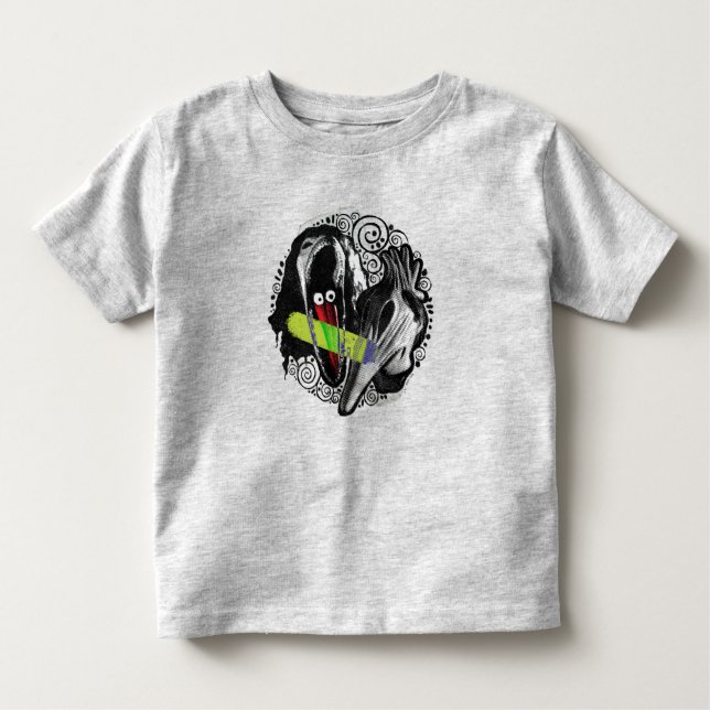 Beetlejuice | Adam & Barbara Scary Toddler T-Shirt (Front)