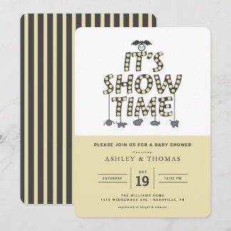 Beetlejuice Baby Shower | It's Showtime Invitation