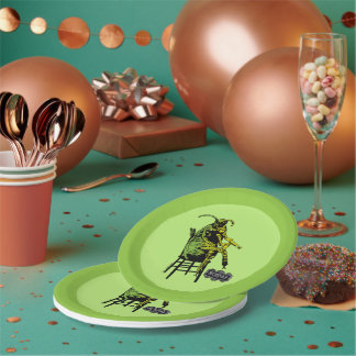 Beetlejuice | Beetle in Chair Paper Plate