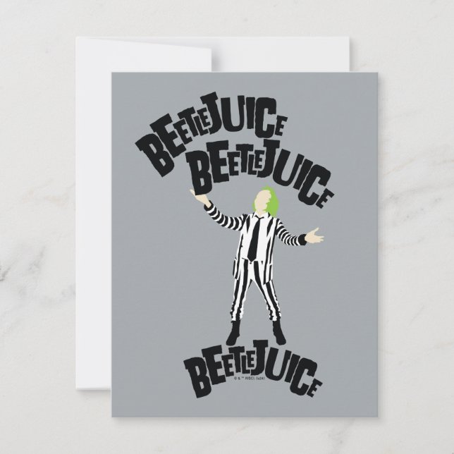 Beetlejuice Beetlejuice Beetlejuice Card (Front)