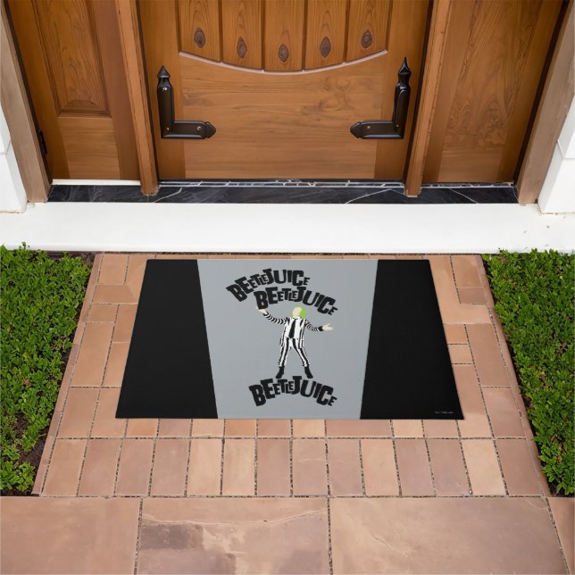 Beetlejuice Beetlejuice Beetlejuice Doormat (Outdoor)