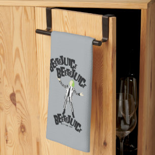 Beetlejuice Beetlejuice Beetlejuice Tea Towel