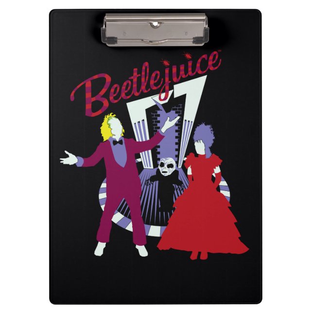 Beetlejuice | Beetlejuice & Lydia Wedding Clipboard (Front)