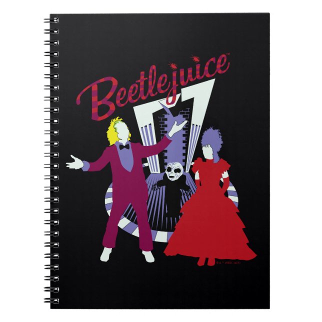 Beetlejuice | Beetlejuice & Lydia Wedding Notebook (Front)