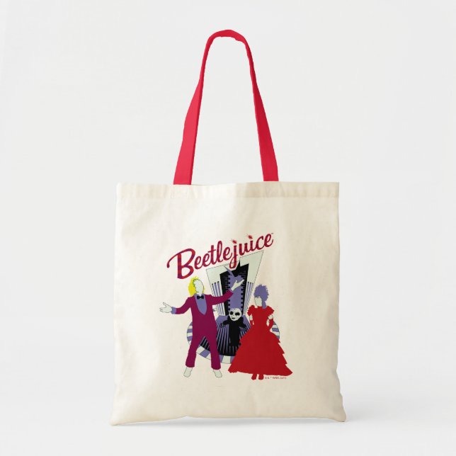 Beetlejuice | Beetlejuice & Lydia Wedding Tote Bag (Front)