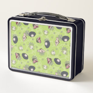 Beetlejuice   Cute Chibi Toss Pattern Metal Lunch Box