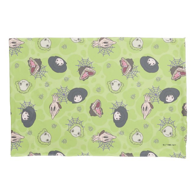 Beetlejuice | Cute Chibi Toss Pattern Pillowcase (Front)