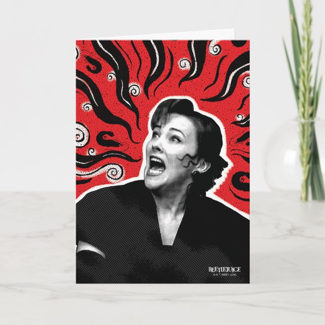 Beetlejuice | Delia Deetz Card (Front)