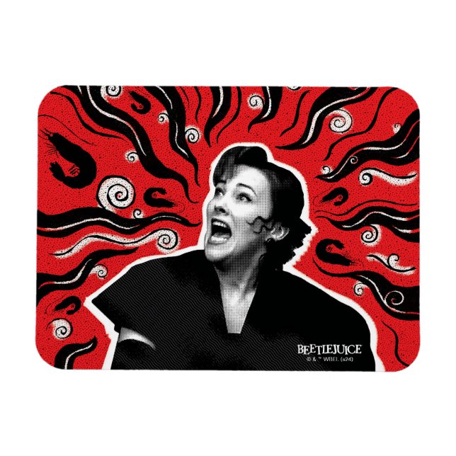 Beetlejuice | Delia Deetz Magnet (Horizontal)