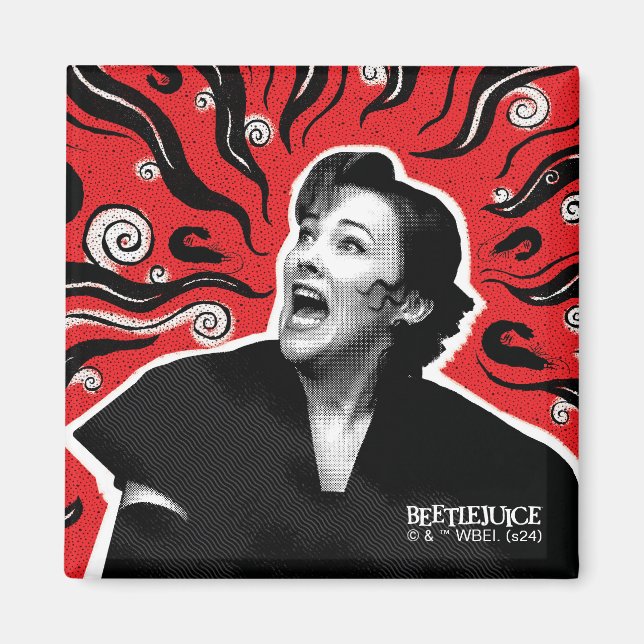Beetlejuice | Delia Deetz Magnet (Front)
