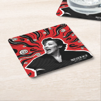 Beetlejuice | Delia Deetz Square Paper Coaster