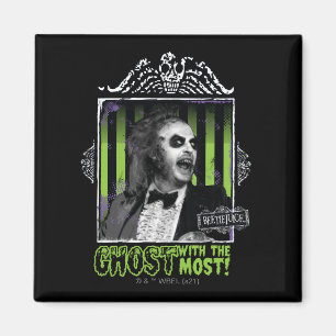 Beetlejuice "Ghost With The Most" Portrait Magnet