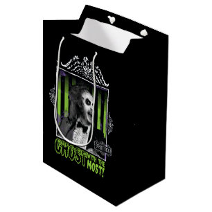 Beetlejuice   "Ghost With The Most" Portrait Medium Gift Bag