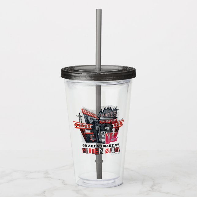 Beetlejuice | Go Ahead Make My Millennium Acrylic Tumbler (Front)
